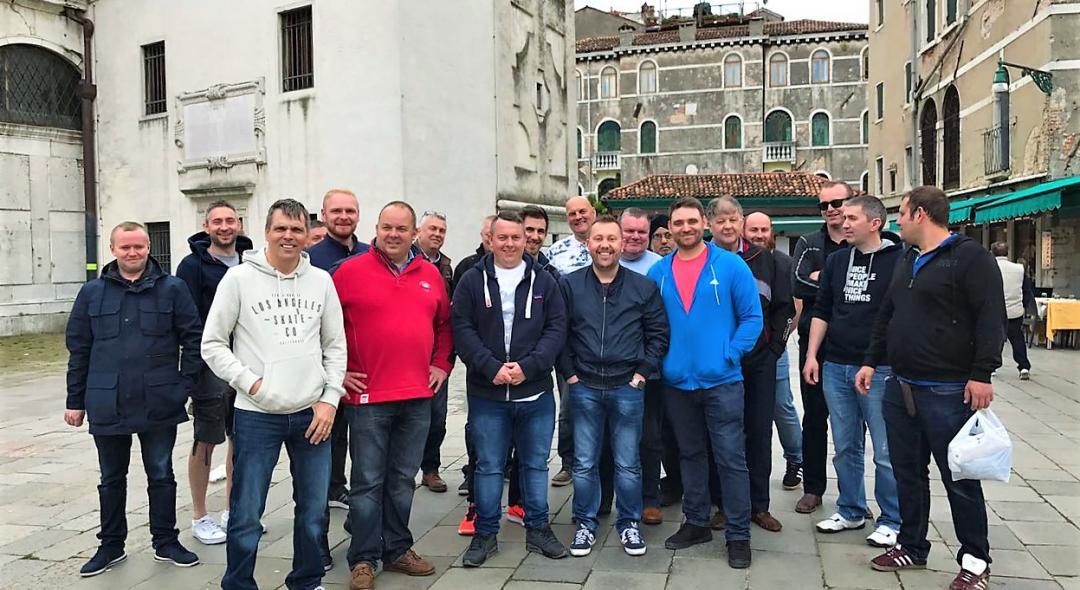 Nice UK customers visit Venice, the capital of the Nice world