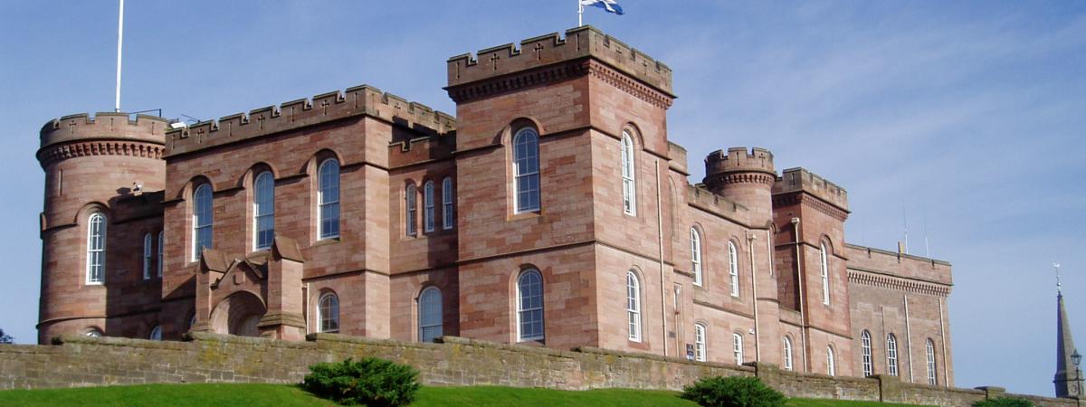 Nice automation at Inverness Castle, Scotland