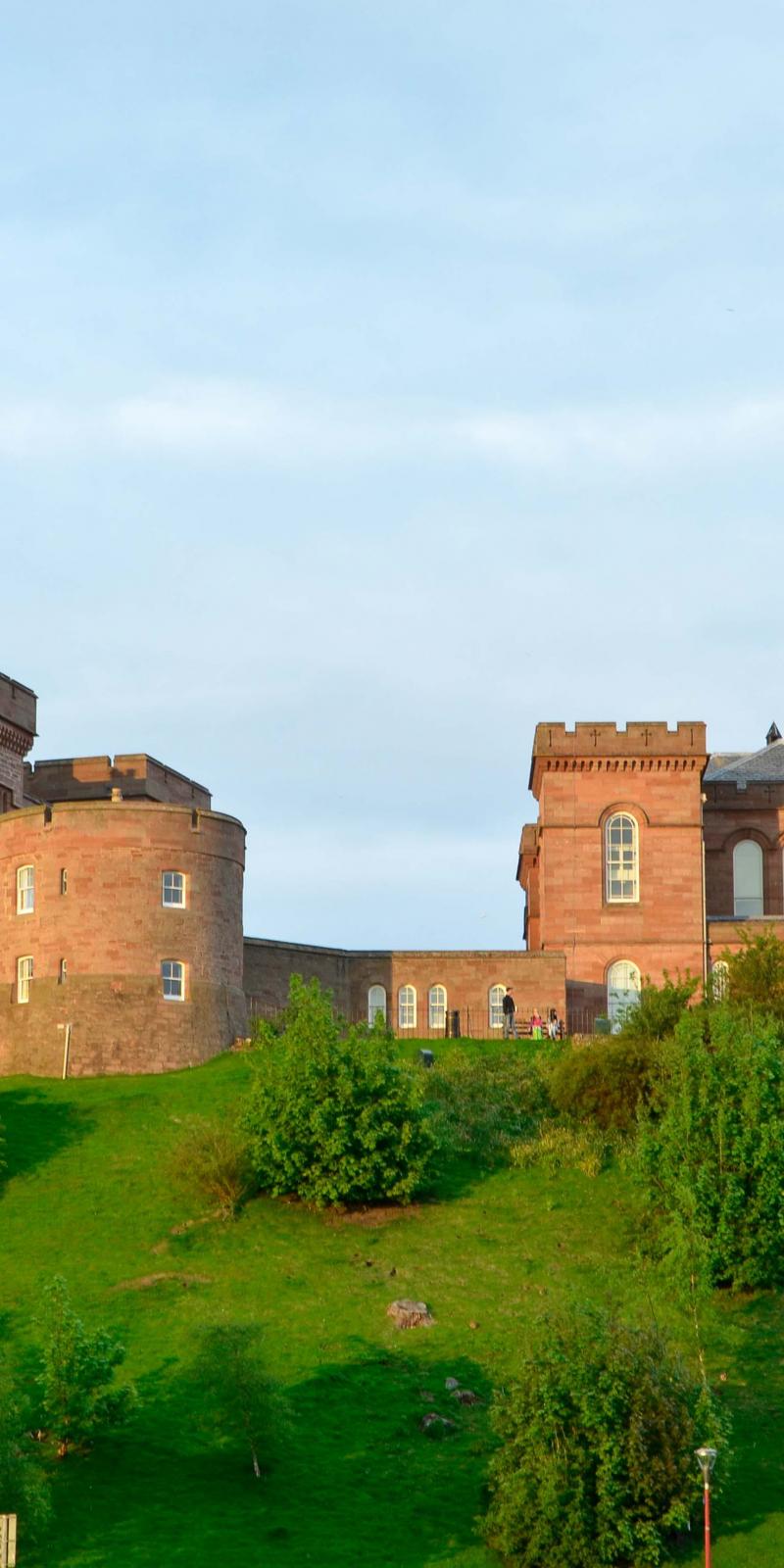 Nice automation at Inverness Castle, Scotland