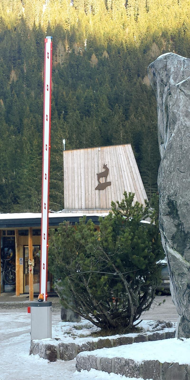 Nice automation at the Caravan Park Sexten in Sesto, South Tyrol, Italy